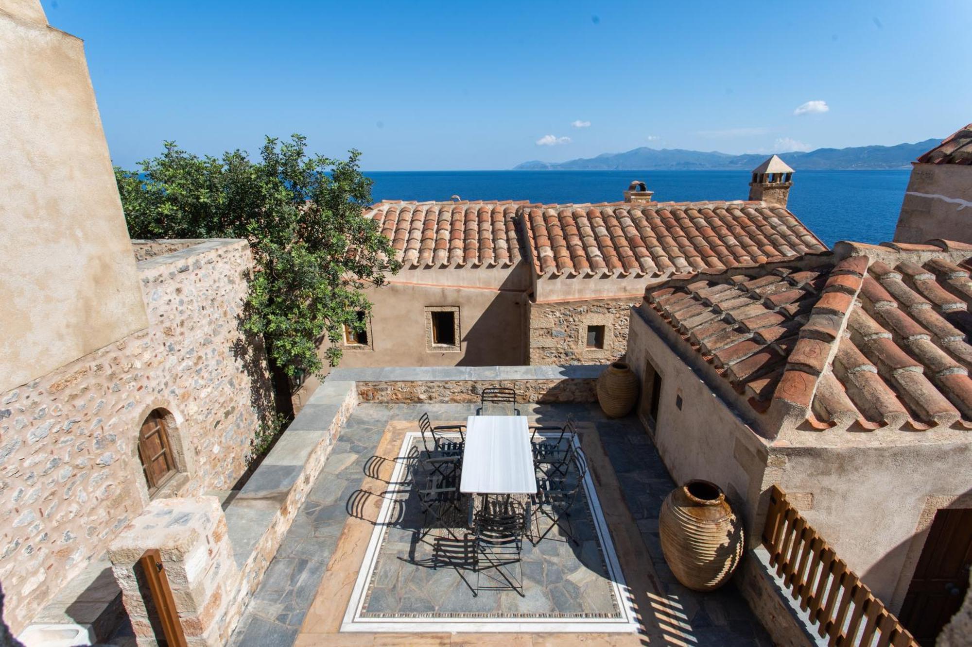 Bastione Malvasia Hotel Monemvasía Exterior foto