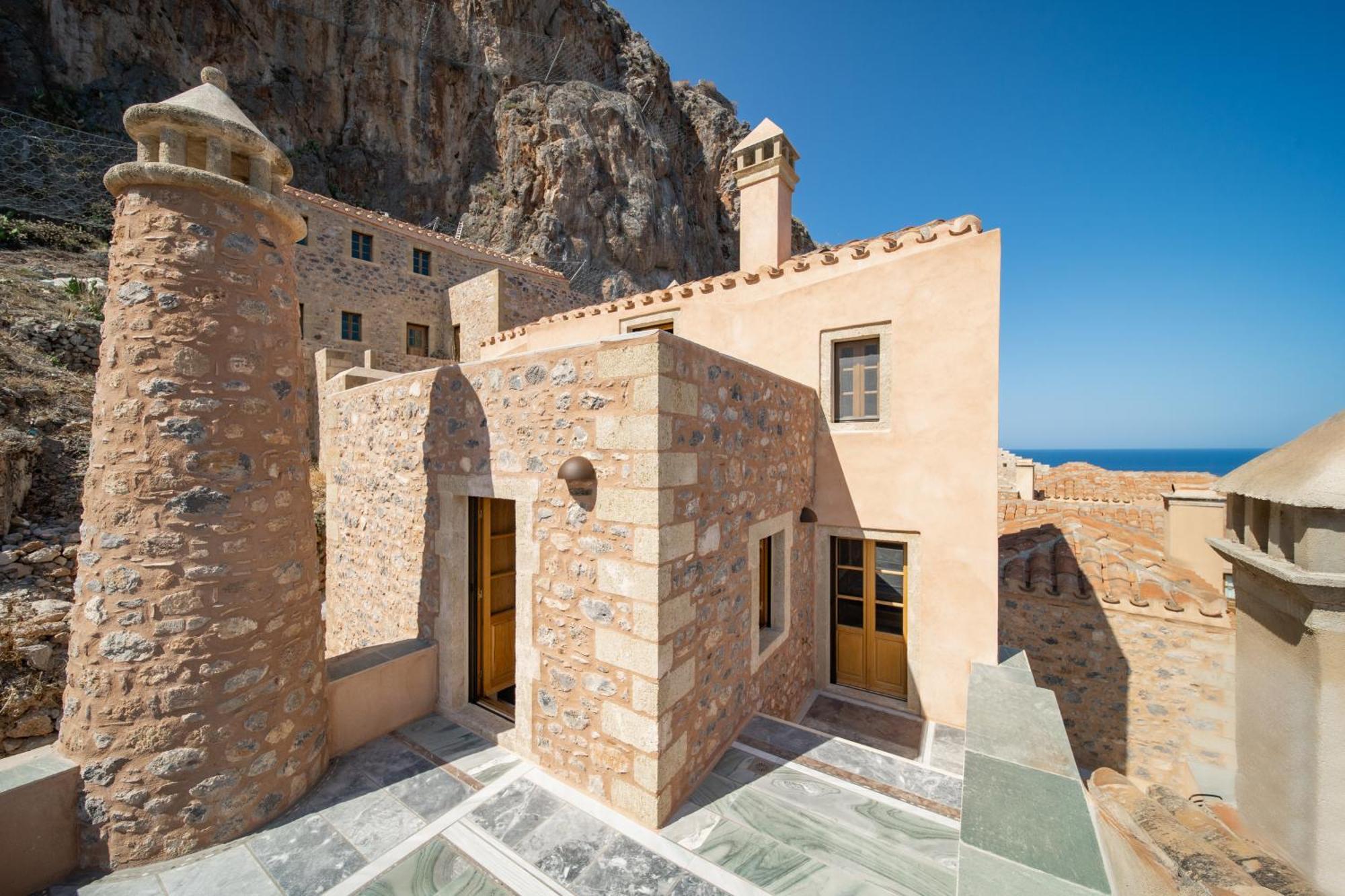 Bastione Malvasia Hotel Monemvasía Exterior foto
